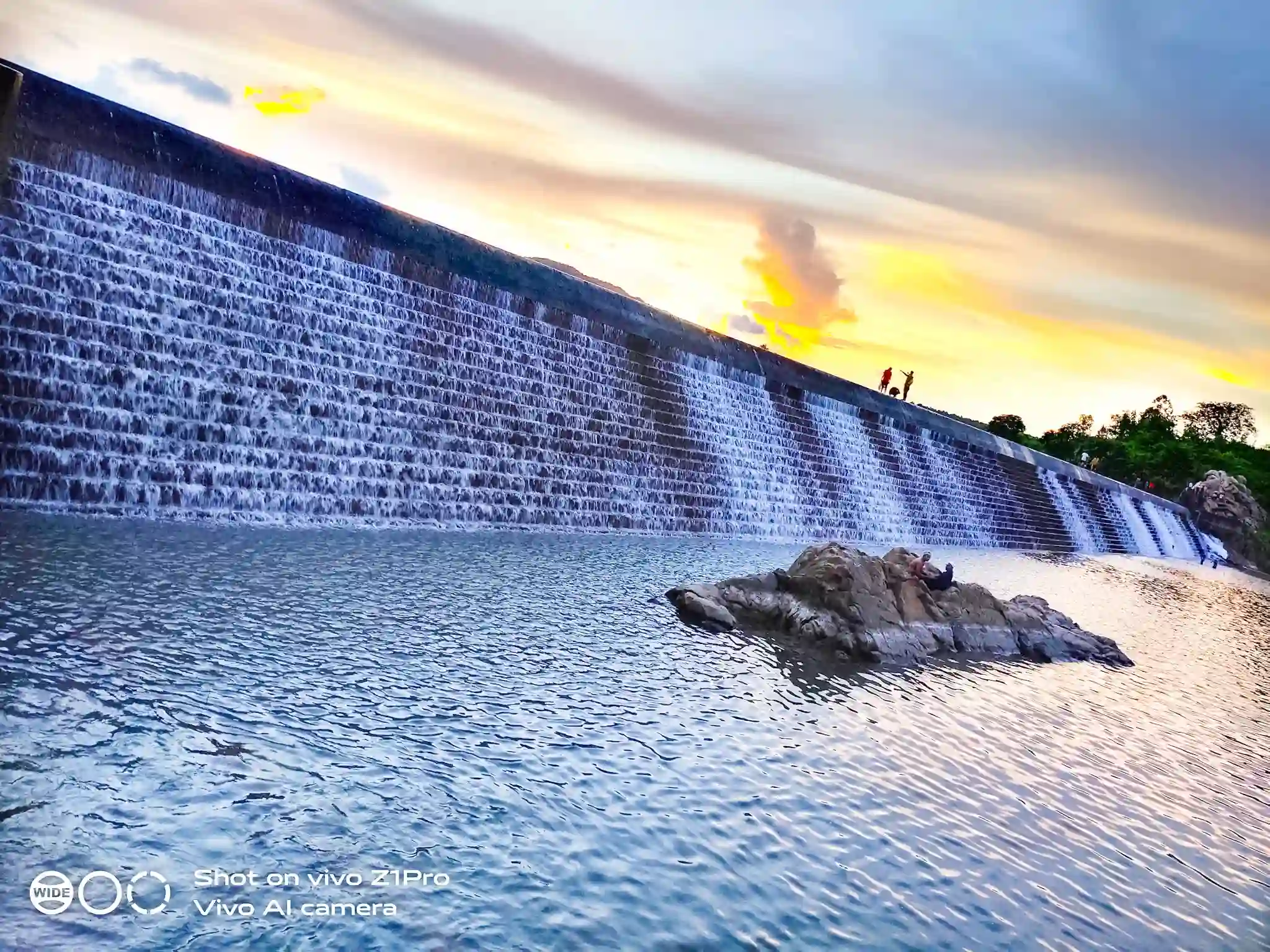 Joranda Waterfall in monsoon
